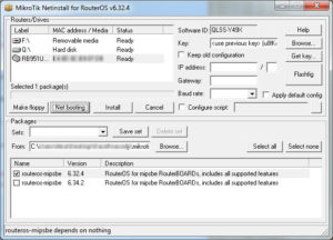 Mikrotik netinstall