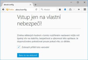 Povolení NPAPI pluginu ve Firefoxu v52